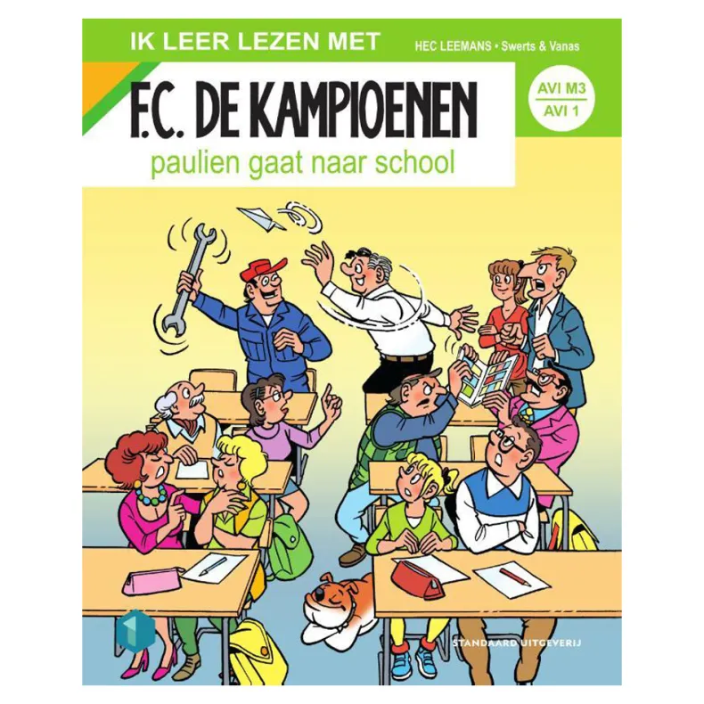 Fc De Kampioen Paulien gaat naar school