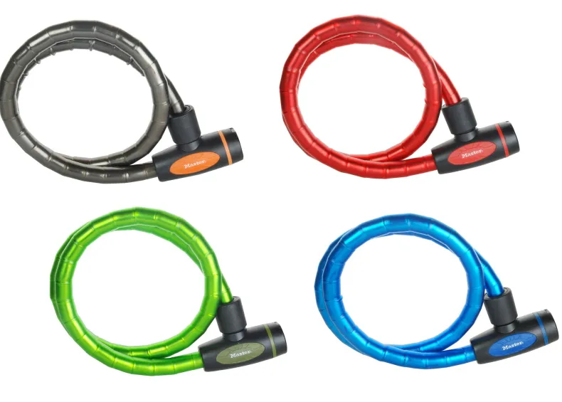 Fietsslot met 4 sleutels 1 m