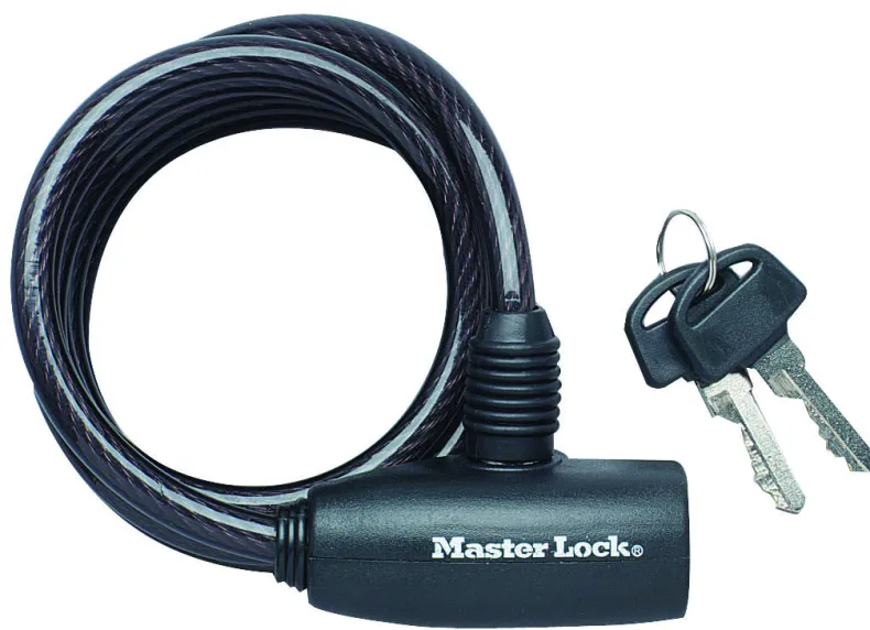 Fietsslot met sleutel 1,80 m