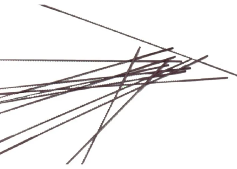 Figuurzaagblad plat nr3 12 stuks