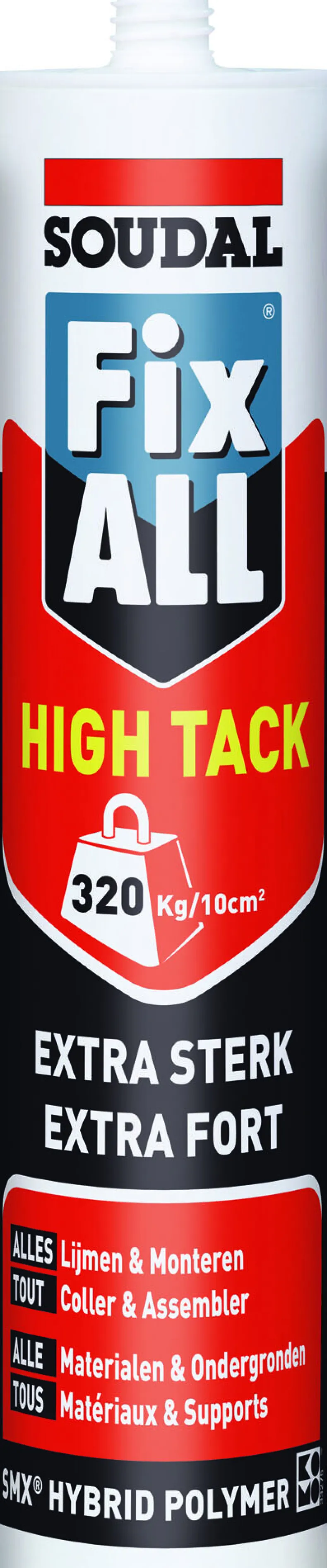 Fix all high tack bruin 290 ml