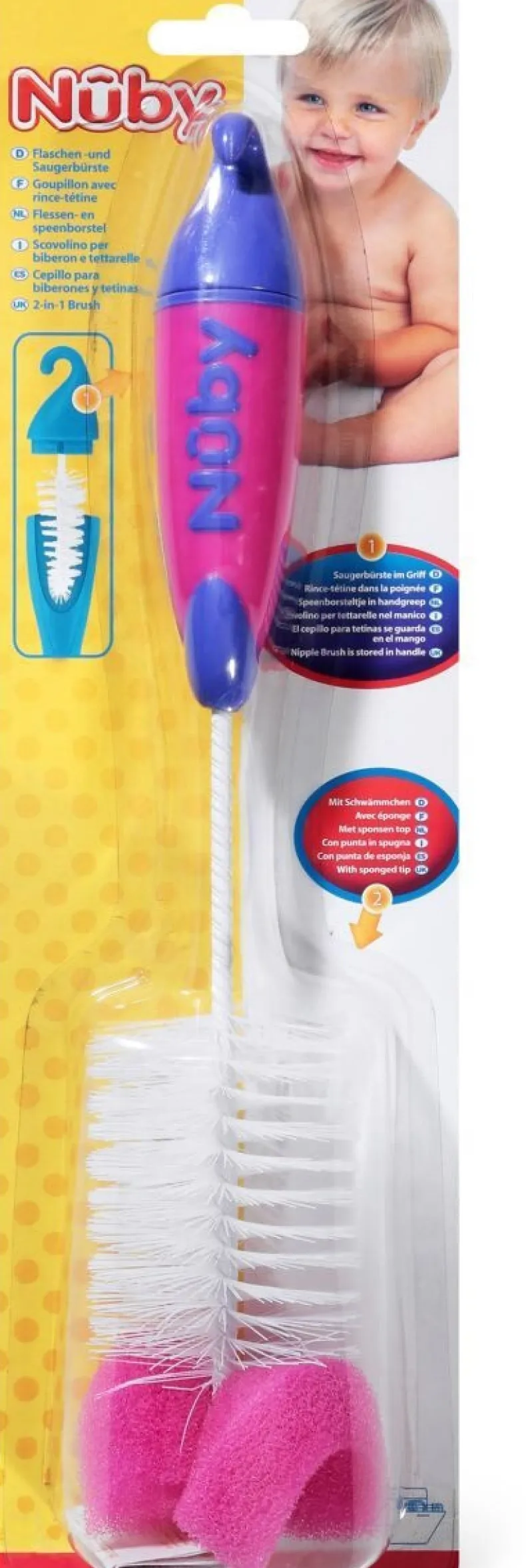 Flessen- en speenborstel