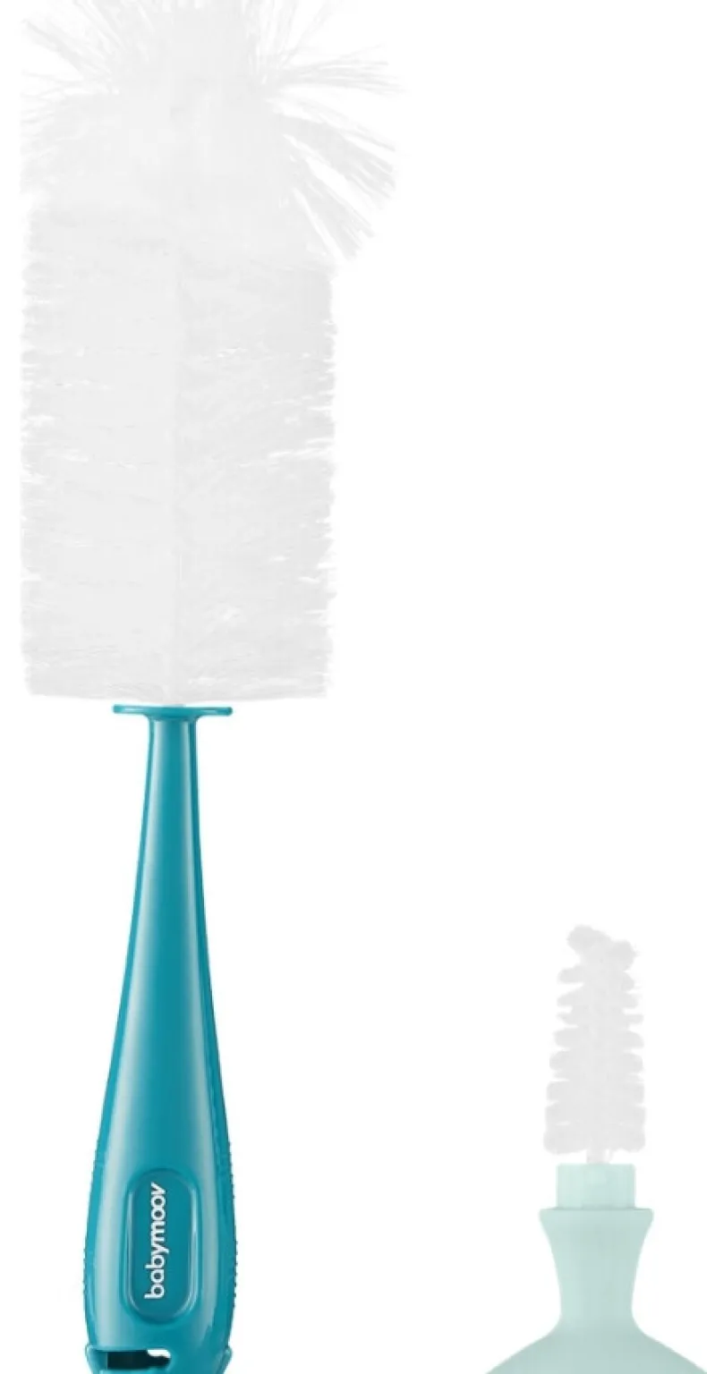 Flessenborstel met zuignap