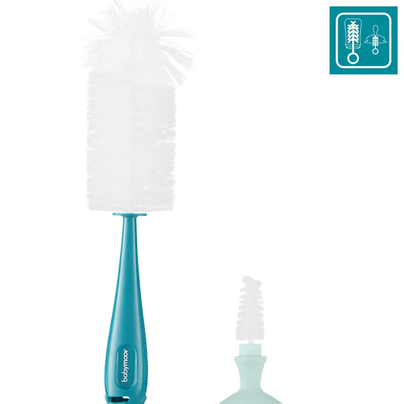 Flessenborstel met zuignap