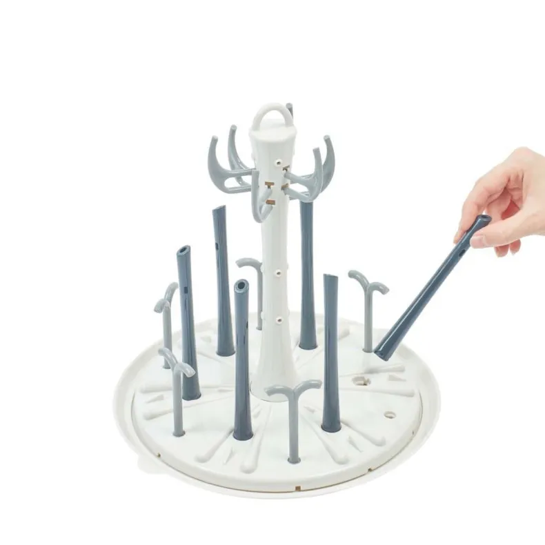 Flessendroger Compact Grijs