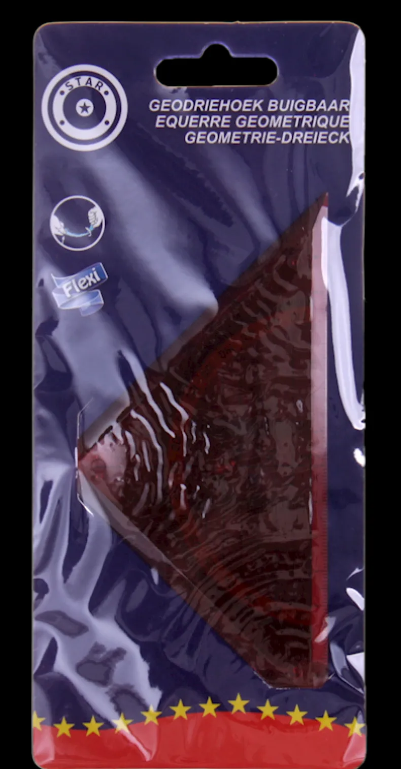 Flexibele geodriehoek