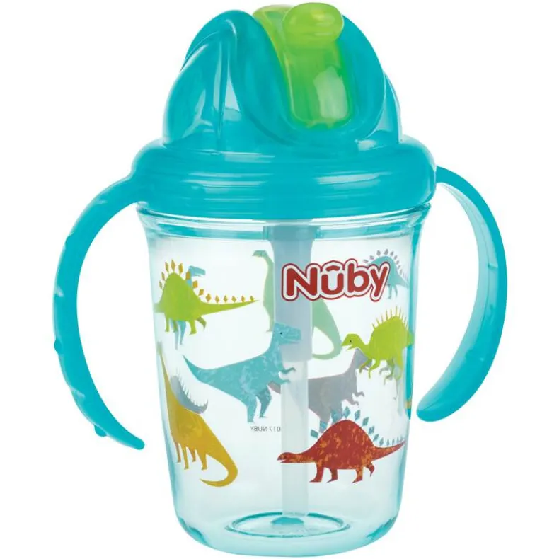 Flip-It Antilekbeker met Handvatten uit Tritan™ - Aqua - 240ml - 12m+