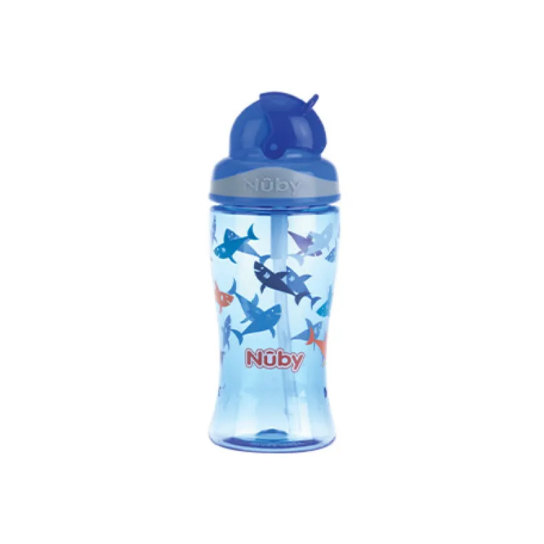 Flip-It beker uit Tritan™- blauw - 360ml - 3j+