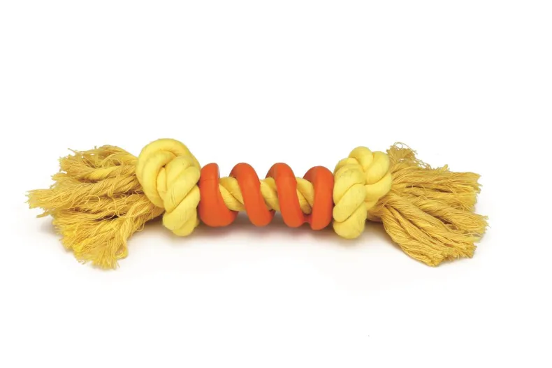 Flossytoy spiralo geel / oranje