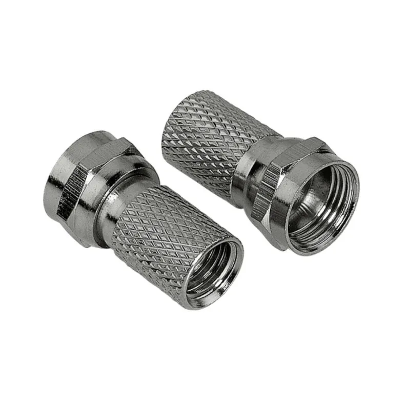 F-plug 2 stuks 6,5 mm