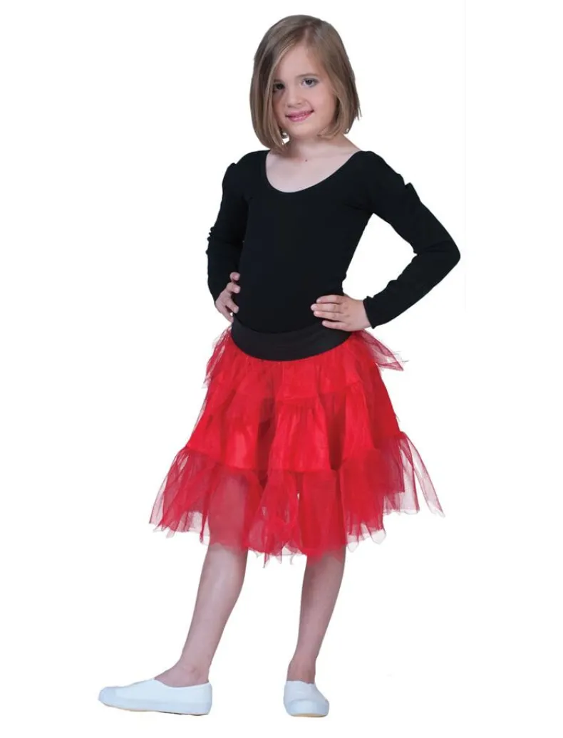 Tule Rok Rood Meisje - One Size