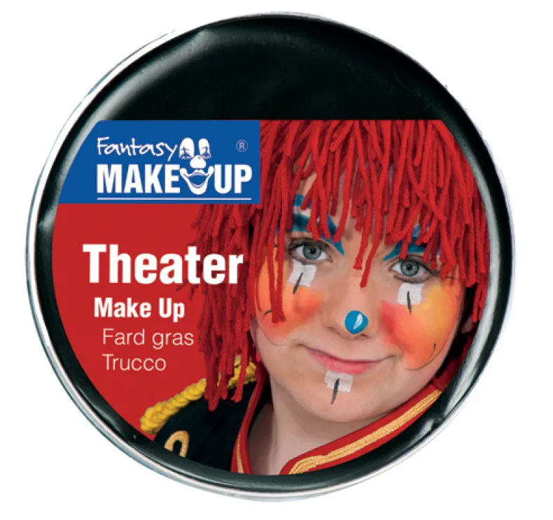 Theater Make-Up Zwart - 40 gr