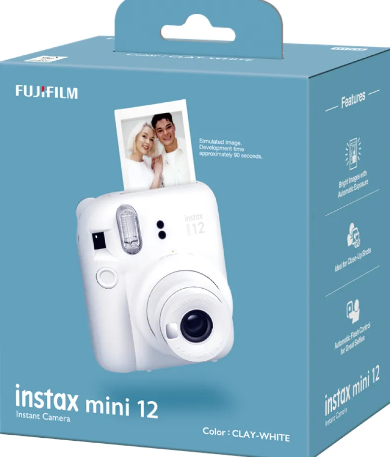 Fujifilm Instax Mini 12 fototoestel - Clay White