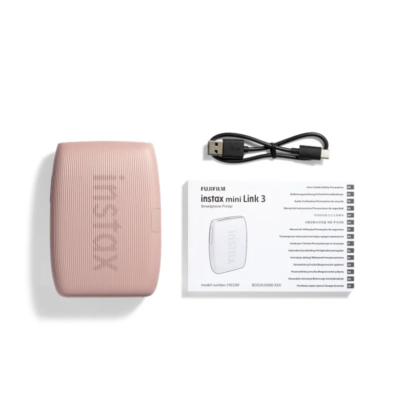 Fujifilm Instax Mini Link 3 mobile printer - Rose Pink