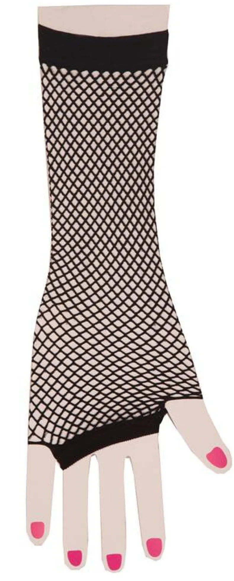 Handschoen Visnet Zwart