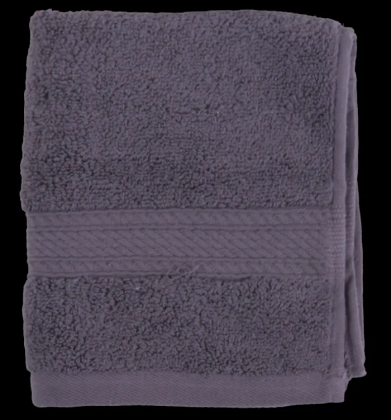 Gastendoekje dark grey 30x50 cm