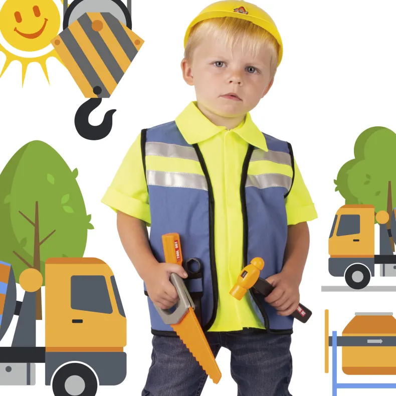 Kinderkostuum Willy de Klusser - Maat 86/92