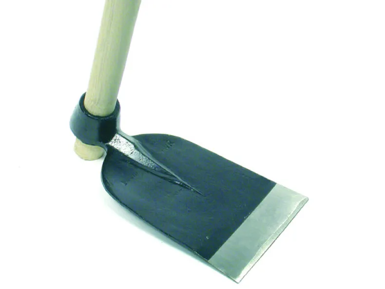 Gesmede hak 14 x 20 cm met steel 1,3 m