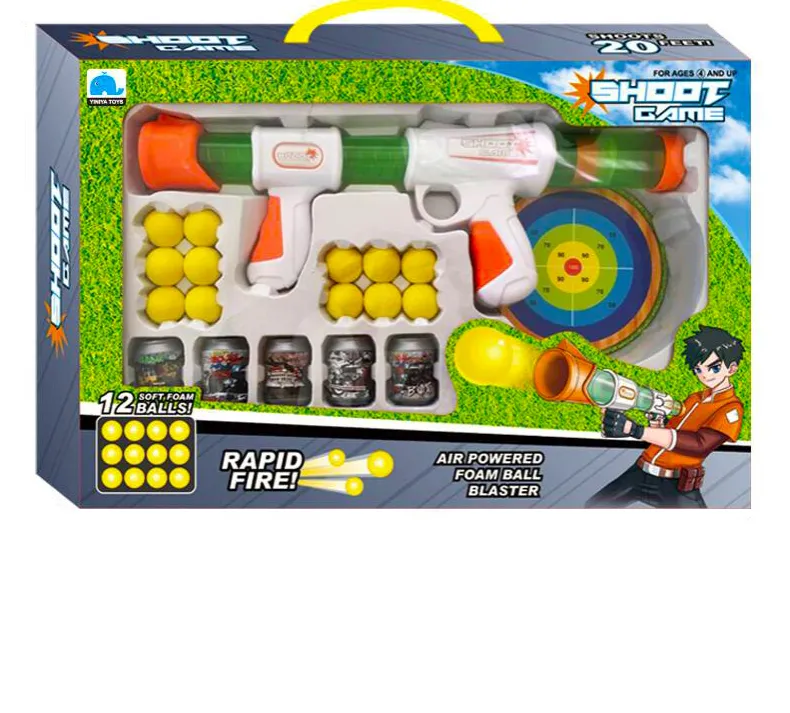 Geweer + ballen speelset