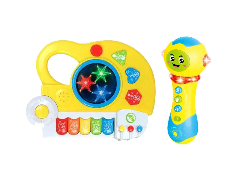 Gitaar met microfoon