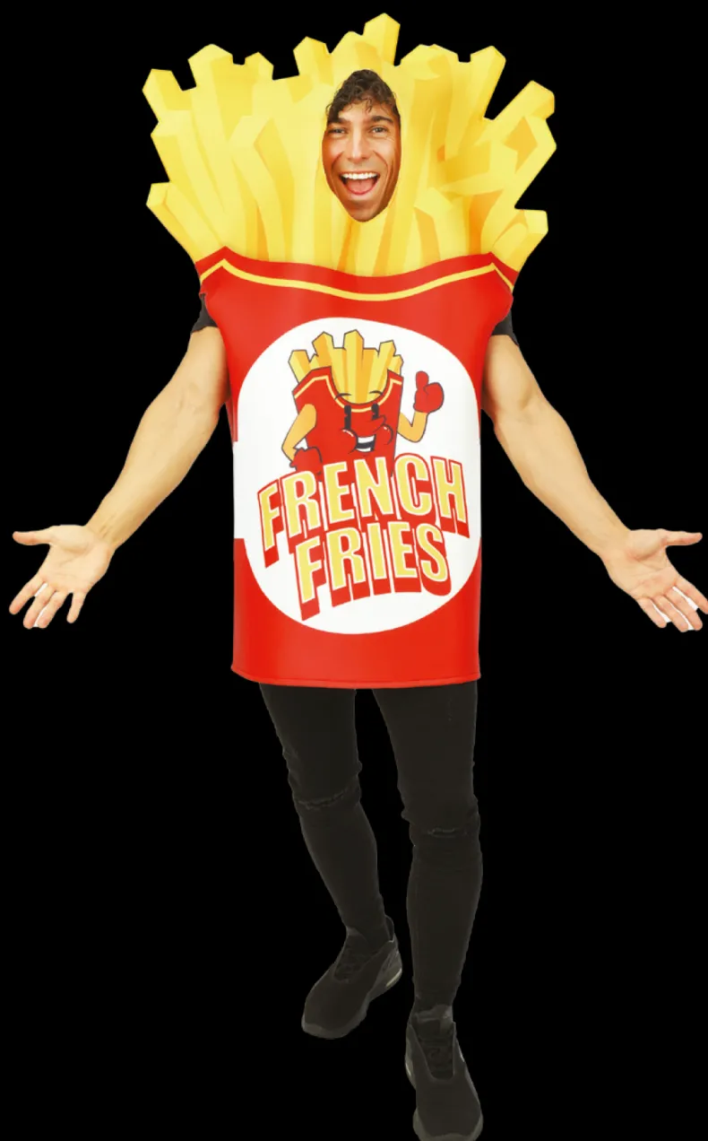 Kostuum Frietjes volwassenen - Foam - One Size