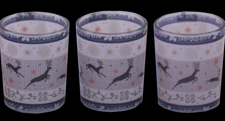 Theelichthouder winter