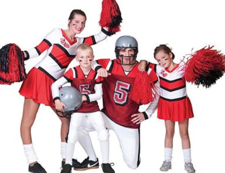 Kinderkostuum Cheerleader Angie - Maat 116