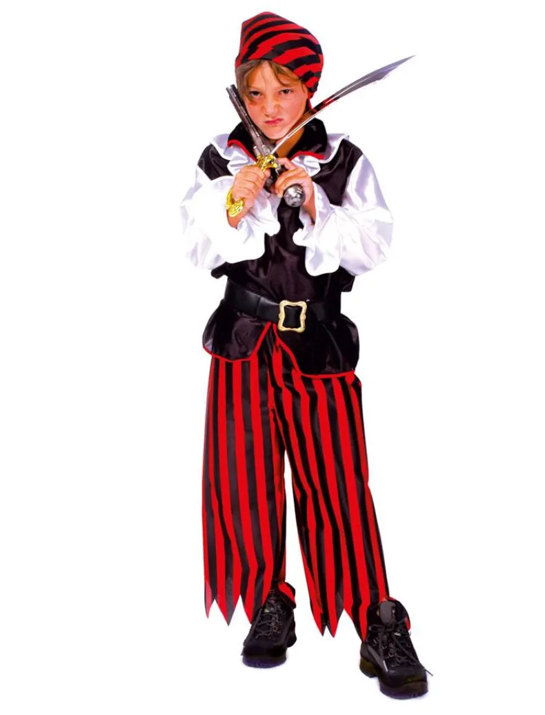 Kinderkostuum Piraat Jongen Zwarthart - Maat 116