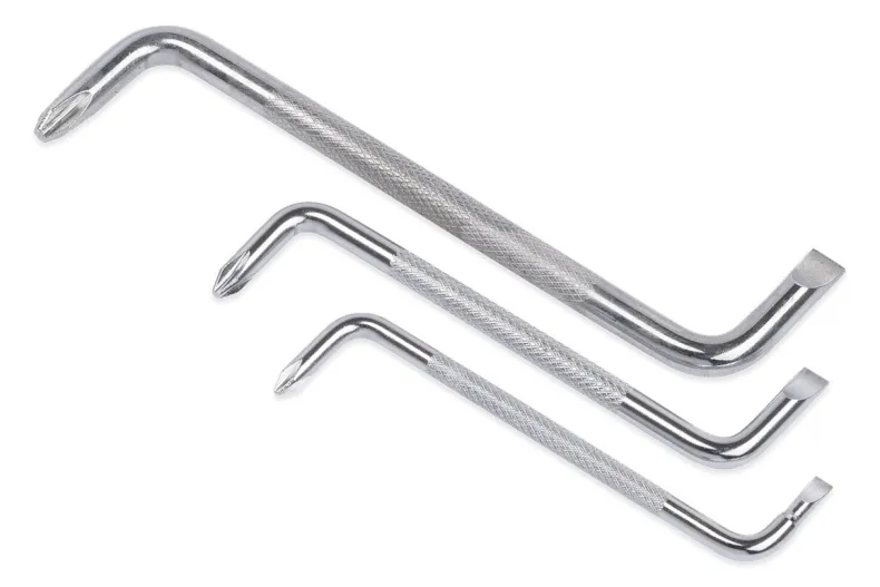 Haakse schroevendraaier set 3-delig