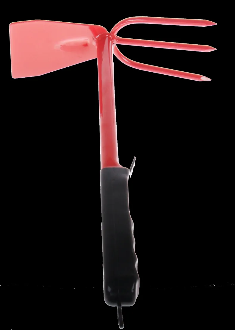 Hak drietand steel kunststof