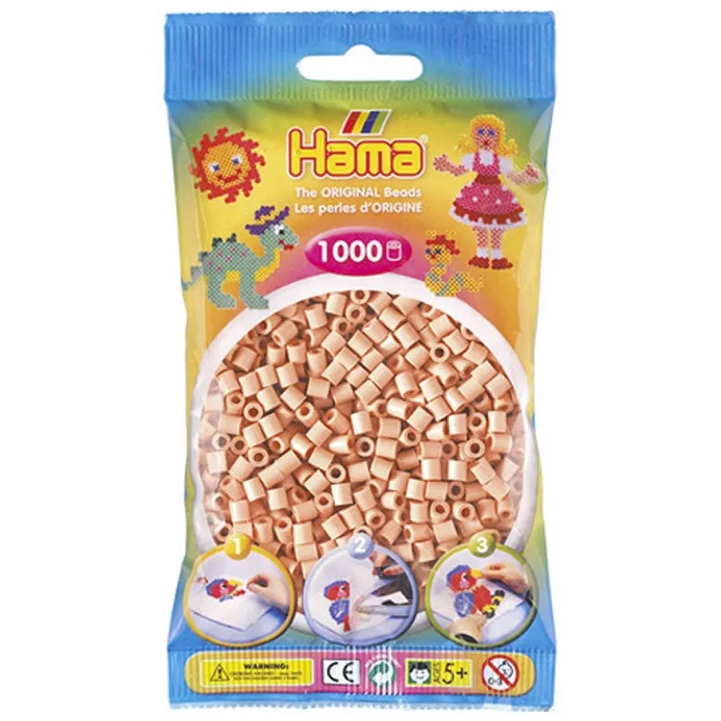 Hama 1000st strijkparels zalmroze