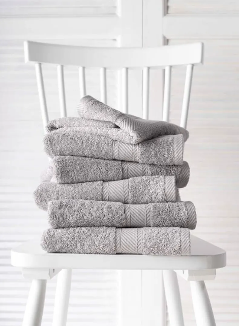 Handdoek 50 x 100 cm dove