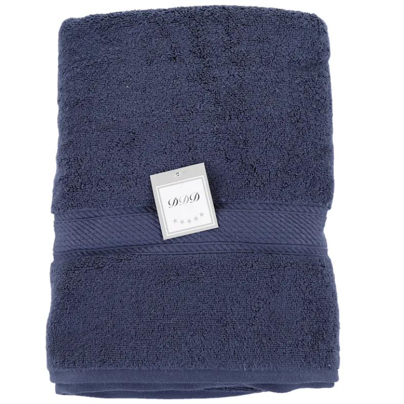 Handdoek dark blue 70x140 cm