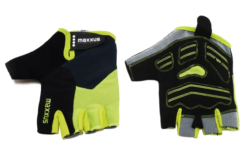 Handschoenen groen/zwart Gel - XL