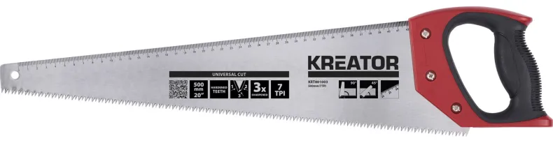 Handzaag 500 mm 7tpi