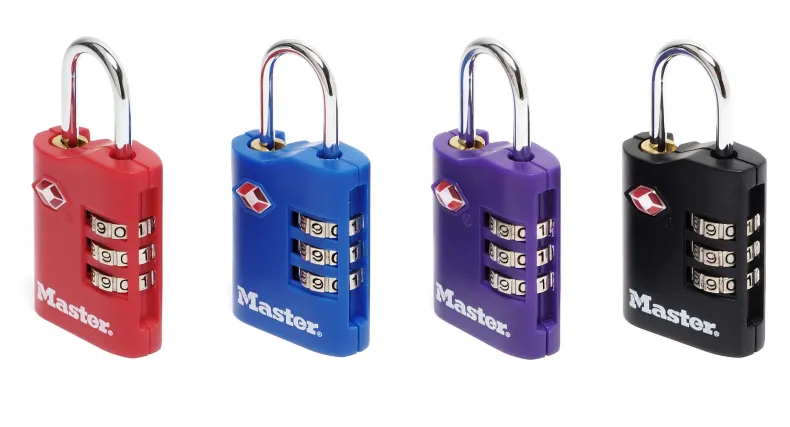 Hangslot 30 mm 3 mm diameter 3 cijfers