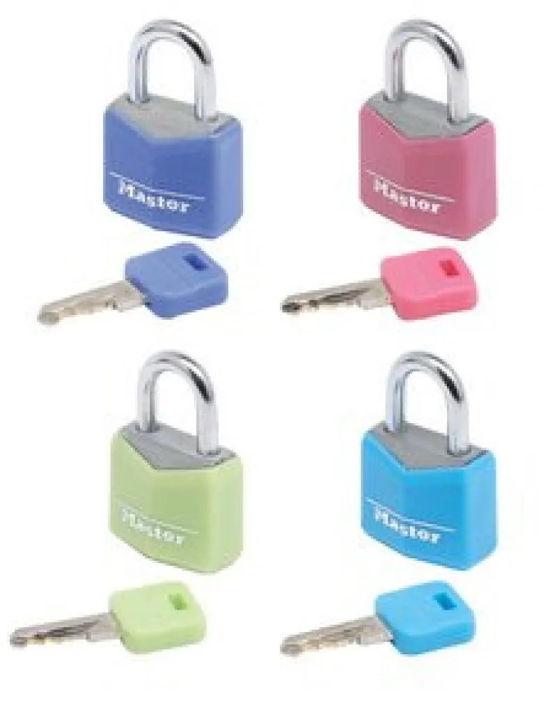 Hangslot 20 mm aluminium diameter 3 mm 3 pins