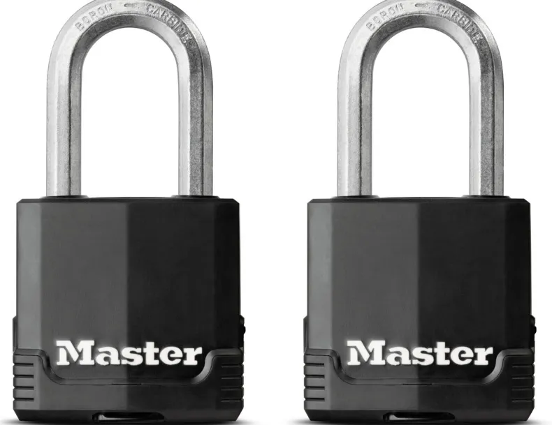 Hangslot 48 mm diameter 7 mm 4 sleutels