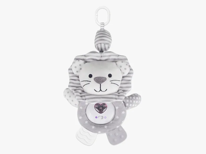 Hangspeeltje leeuw met licht en geluid