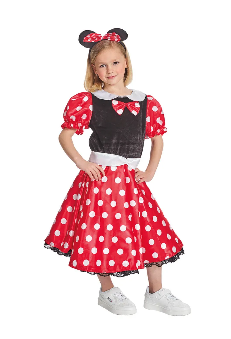 Jurk Minny Mouse - Maat 140