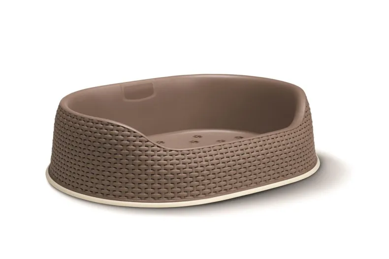 Hondenmand mokka 67x49x16 cm