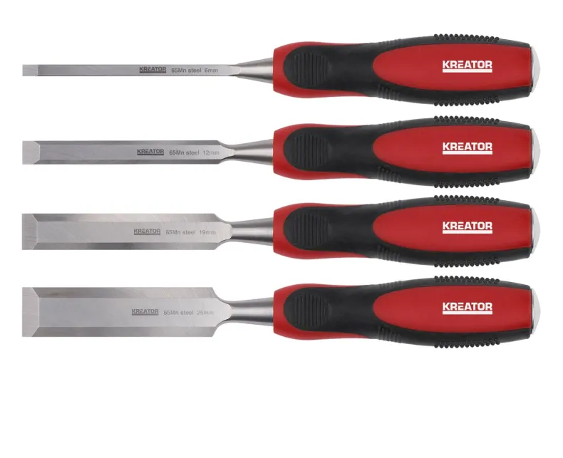 Houtbeitelset tpr 4-delig