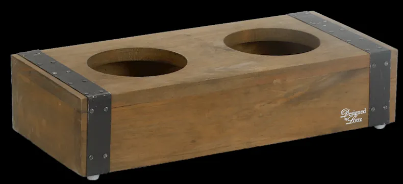 Houten dinerset Brocante