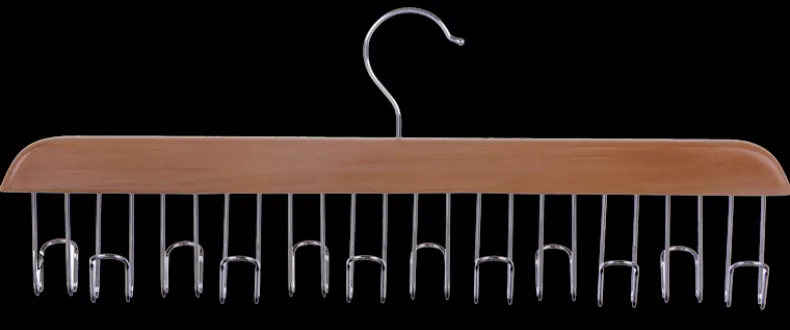 Houten hanger voor riemen