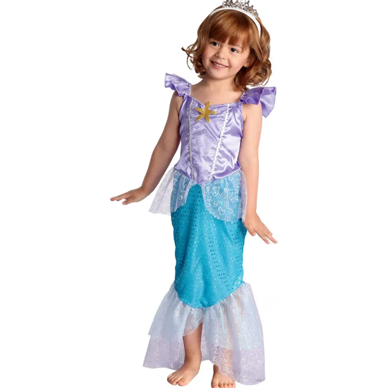 Kinderkostuum Cute Mermaid - 3-4 jaar