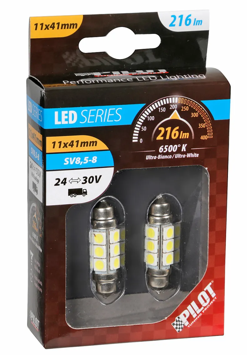 Hyper Led 36 - 11x41mm - 24/30V