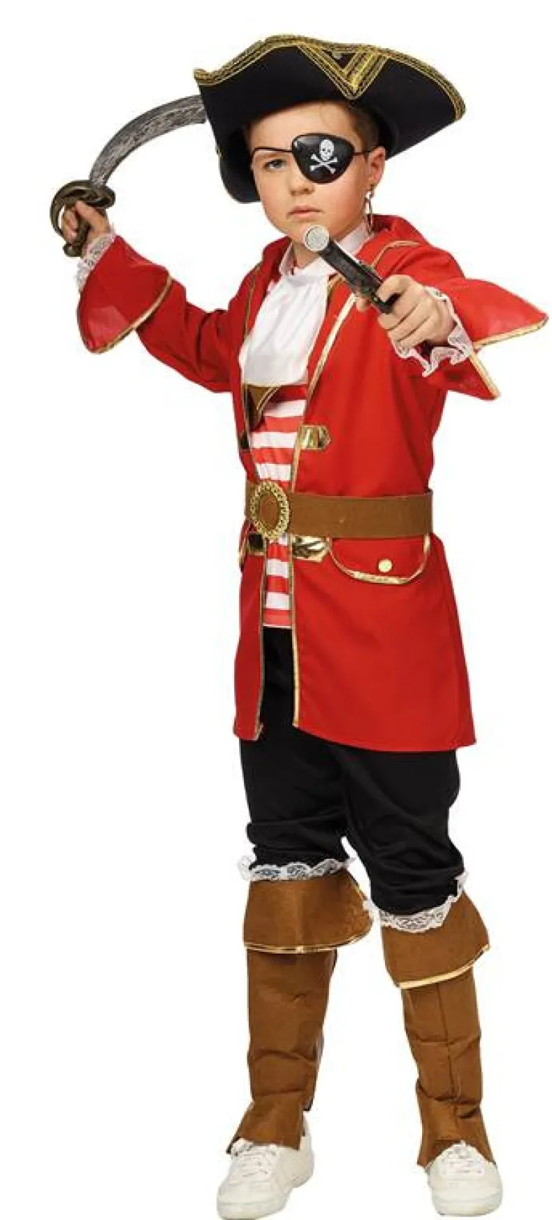 Kostuum Kapitein Piraat - Maat 152