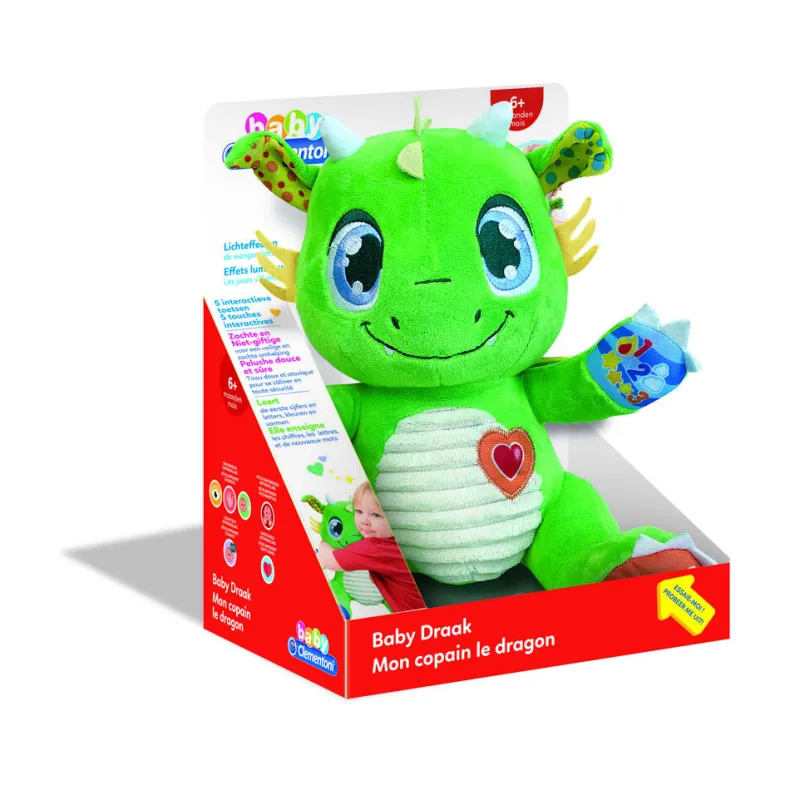 Interactieve dragon plush