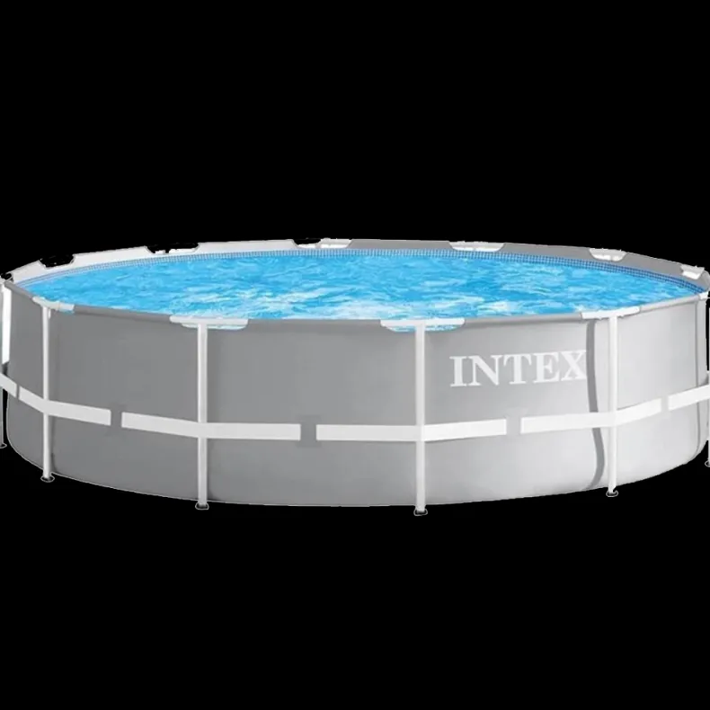 Intex Prism frame zwembad Ø 366x76 cm + filterpomp 12V