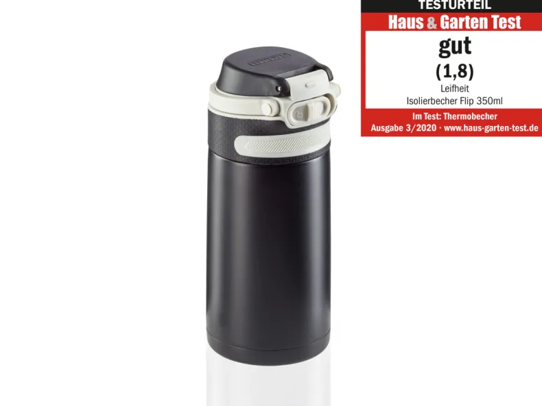 Isoleerbeker Flip 350ml black